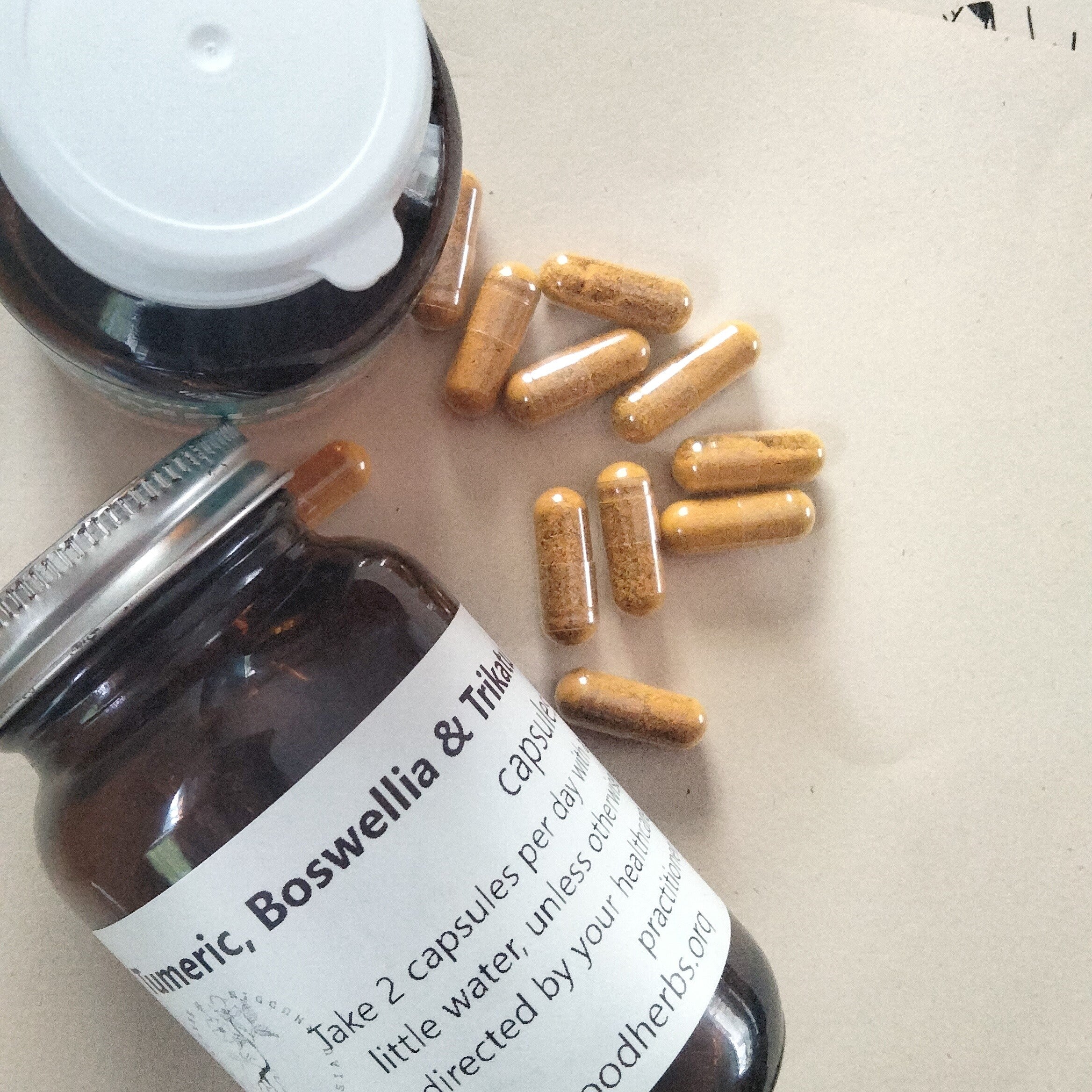 Turmeric, Boswellia & Trikatu capsules